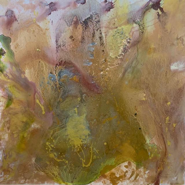Nr 647 Harmonische Schwingungen 100x100 cm Jahr 2019 